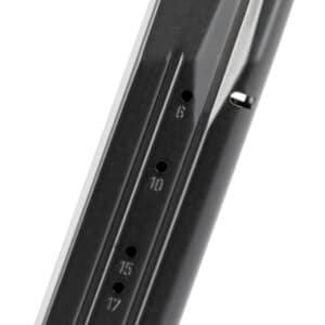 Mec-Gar MGWIT38LFAFC Tanfoglio 17rd 38 Super, Fits Tanfoglio Witness Large Frame Blued w/Anti-Friction Coating Carbon Steel