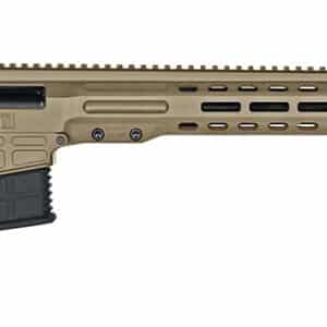 Barrett 18488 MRAD 300 Win Mag 24" 10+1 Flat Dark Earth Cerakote Flat Dark Earth Folding with Adjustable LOP Stock Black Polymer Grip Right Hand