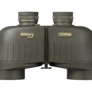 Steiner 2663 M1050 Laser Protection Filter 10x50mm SUMR Military Ranging Reticle Floating Prism Sports-Auto Focus, OD Green Makrolon w/Rubber Armor