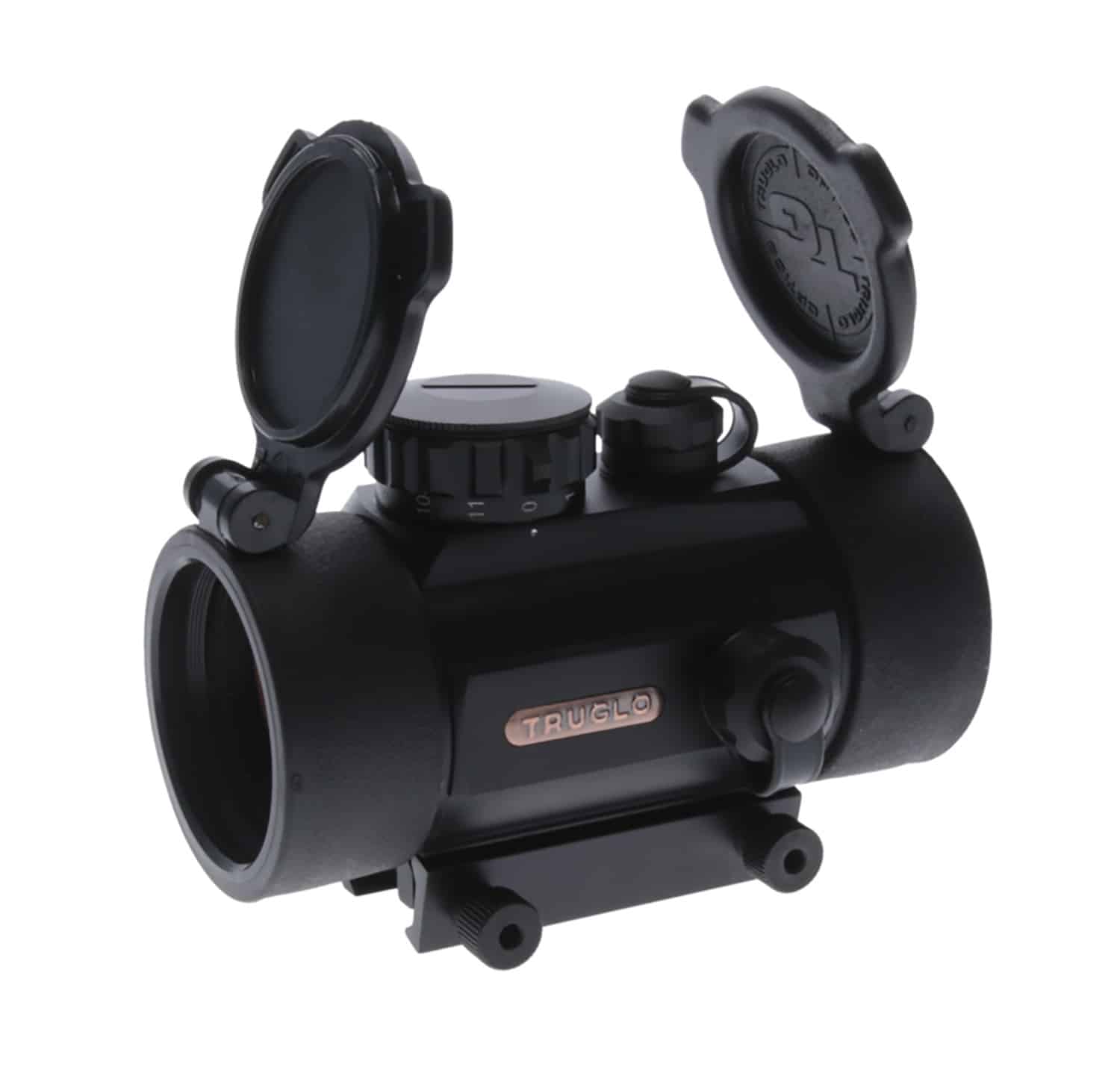 TruGlo TGTG8040B Traditional Anodized Matte Black 1x40mm 5 MOA Red Dot Reticle