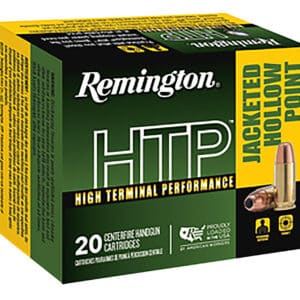 Remington Ammunition 23012 HTP 45Colt 230gr Jacketed Hollow Point 20 Per Box/25 Case