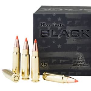 Hornady 90001 Black 5.7x28mm 40gr Hornady V Max 25 Per Box/10 Case