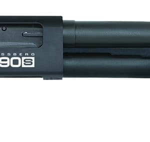 Mossberg 51601 590S Shockwave 12 Gauge Pump 3" 8+1 14.38" Matte Blued Steel Barrel, Black Anodized Receiver, Black Raptor Birdshead Grip