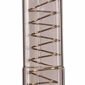 ETS Group SMKGLK18G2 Pistol Mags 31rd 9mm Luger Compatible w/ Glock 18 Smoke Polymer