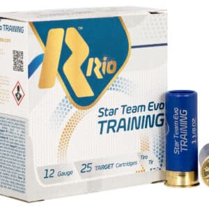 Rio Ammunition STT328 Star Team EVO 12Gauge 2.75" 1 1/8oz 8Shot 25 Per Box/10 Case
