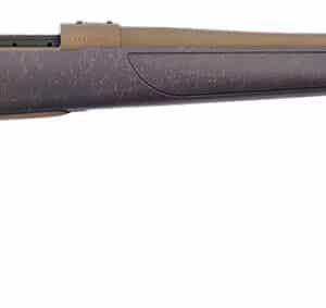 Weatherby VWB222RR4T Vanguard Weatherguard 22-250 Rem 5+1 24" Threaded, Burnt Bronze Barrel/Rec, Black with Bronze Webbing Monte Carlo Stock
