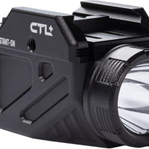Viridian 9300026 CTL+ with SAFECharge C Series Black 200/400/1,100 Lumens White LED Glock/Sig Sauer/Smith & Wesson