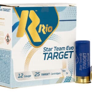 Rio Ammunition STT32LR8 Team Target 12Gauge 2.75" 1 1/8oz 8Shot 25 Per Box/10 Case