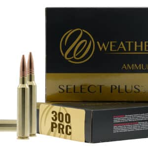 Weatherby M300P195HCB Select Plus 300PRC 195gr Hammer Custom 20 Per Box/10 Case