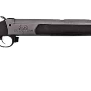 Traditions CR361130T Outfitter G3 360 Buckhammer 22" Tungsten Cerakote Chrome Lined Steel/ Target Crown Barrel, Tungsten Cerakote Drilled & Tapped Receiver, Adj Cheek Piece & LOP Black Synthetic Stock