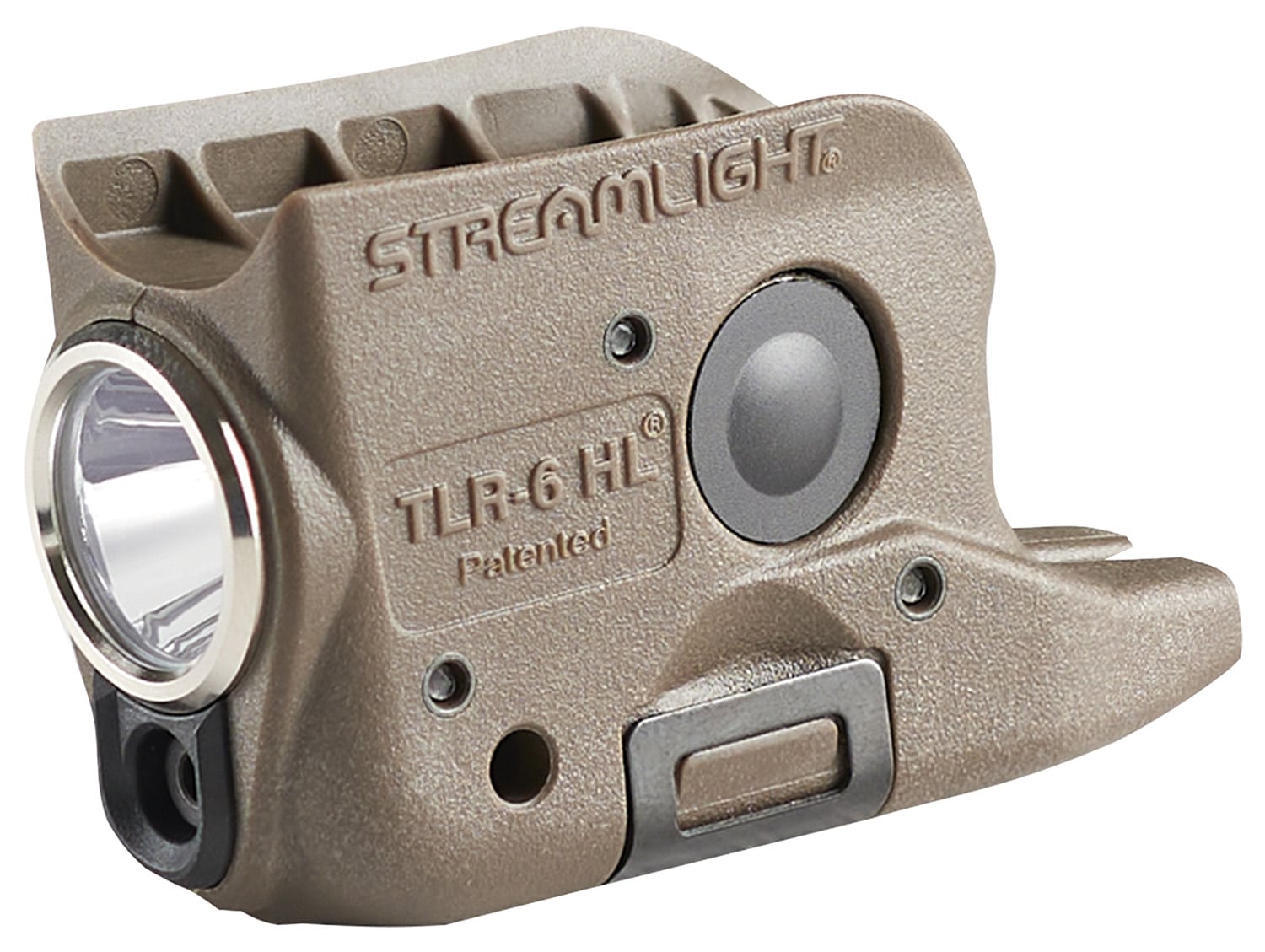 Streamlight 69341 TLR-6 HL Gun Light Flat Dark Earth 300 Lumens White LED/Red Laser Glock 42/43/43X/48