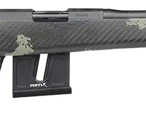 Fierce Firearms FRR17HMR18BF Carbon Razor 17 HMR 10+1 18" Black Cerakote C3 Carbon Fiber Threaded Barrel, Black Cerakote Drilled & Tapped Steel Receiver, LR Raised Negative Comb Forest Camo Carbon Fib