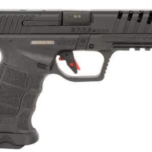 SAR USA SAR9SOCOMBL SAR9 SOCOM 9mm Luger 21+1 5.20" Black Steel Barrel, Black Steel Optic Ready/Ported/Serrated Slide, Black Polymer Frame w/Picatinny Rail, Interchangeable Backstrap Grip, Right Hand