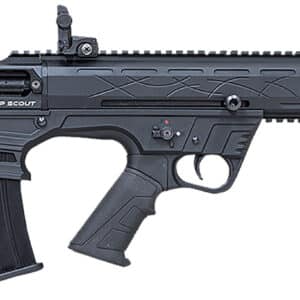 Citadel FRPS1218 Pup Scout 12 Gauge Semi-Auto 3" 5+1 18.50" Black Steel Barrel, Black Picatinny Rail Aluminum Receiver, Picatinny Handguard, Black Adj Cheek Riser Synthetic Stock