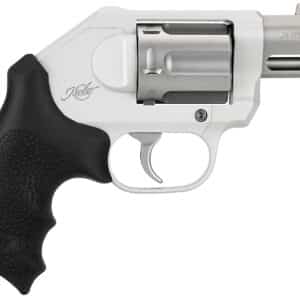 Kimber Mfg, Inc 3400034 K6XS Small 38 Special +P 6 Shot 2" Glass Bead Stainless Steel Barrel, Silver KimPro II Aluminum Frame, Black Hogue Rubber Grip, Concealed Hammer
