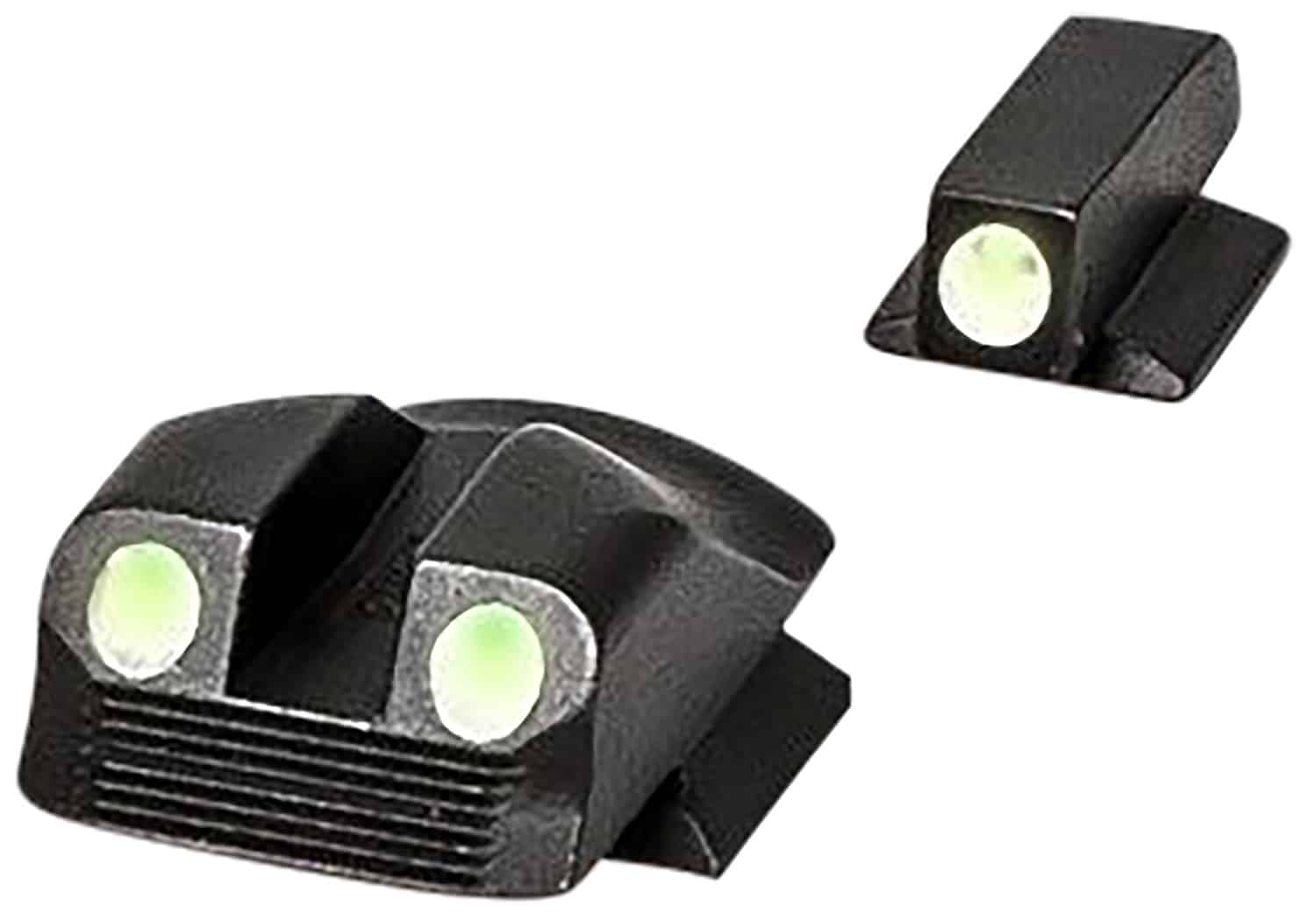 Kimber Mfg.,inc ML11229 Micro.380/Micro9 Sight Set Green/Tritium Black Outline Front Sight-Green/Tritium Black Outline Rear Sight