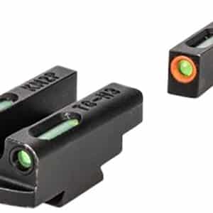 Kimber Mfg.,inc 4000154 Micro 9 Trulgo TFX Pro Sight Set Green/Fiber Optic Orange Outline Front Sight-Green/Fiber Optic Black Outline Rear Sight