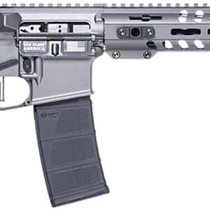 Patriot Ordnance Factory 02049 Minuteman 300 Blackout 30+1 13.75" Black Nitride Barrel/ Tungsten Cerakote Aluminum Receiver Picatinny Rail