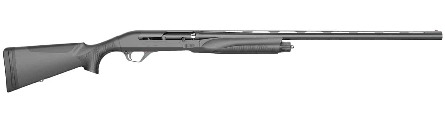 Retay USA BACEBLK28 Ace Full Size 20 Gauge Semi-Auto 3" 3+1 28" Extra Black Vent Rib Barrel, Drilled & Tapped Steel Receiver, Adj Shim Black Synthetic Stock, Ambidextrous