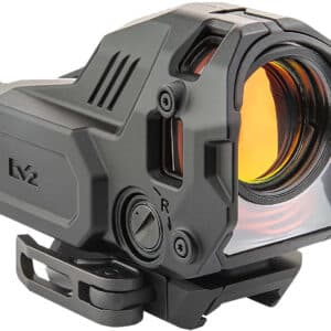 Meprolight USA 56225270 M22 Pro Black 10 MOA Amber Triangle Reticle