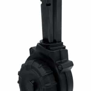 ProMag DRMA64 50rds Drum 40 S&W Black Polymer