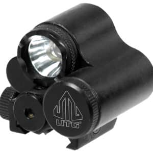 Leapers LTELP28R Black Anodized Aluminum 120 Lumens CREE LED IRB Bulb Red Laser Picatinny Mount