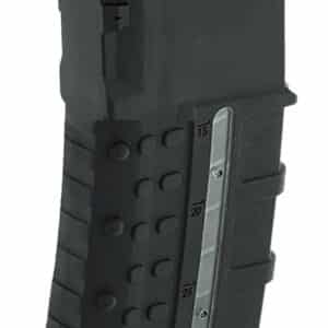 Leapers RBTAM30 30rd Windowed 223 Rem Fits AR-15 Black Polymer/Steel