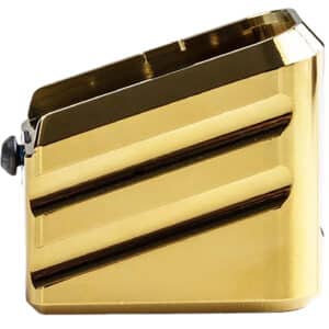 Cross Armory CRG+0MEG17GD Magazine Extension Fits Glock 17/22/31 Gen 1-5 Gold Aluminum