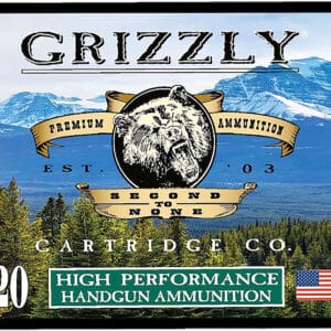 Grizzly Ammo GC38SP9 38Special 148gr Full Metal Jacket Flat Point 20 Per Box/10 Case