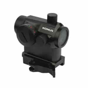 Konus  Pro Nuclear  Matte Black 1x22mm 3 MOA Red/Green Dot Reticle