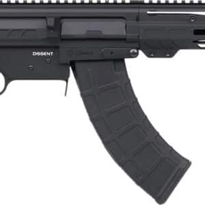 CMMG 86A950AAB Dissent BR47 7.62x39mm 10+1 16.10" Black Nitride Threaded Barrel, Black Armor Cerakote Aluminum Receiver w/Picatinny Rail, M-LOK Handguard, Magpul SGA Black Polymer Stock, Ambidextrous