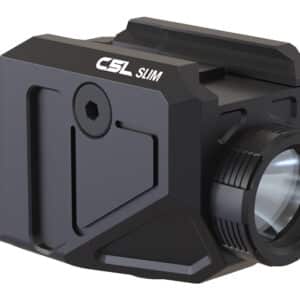 Viridian 9300049 C5L Slim C Series Black Glock 43X/48 MOS 550 Lumens Green Laser 25 Yards Day/1 Mile Night Beam Rail Mount