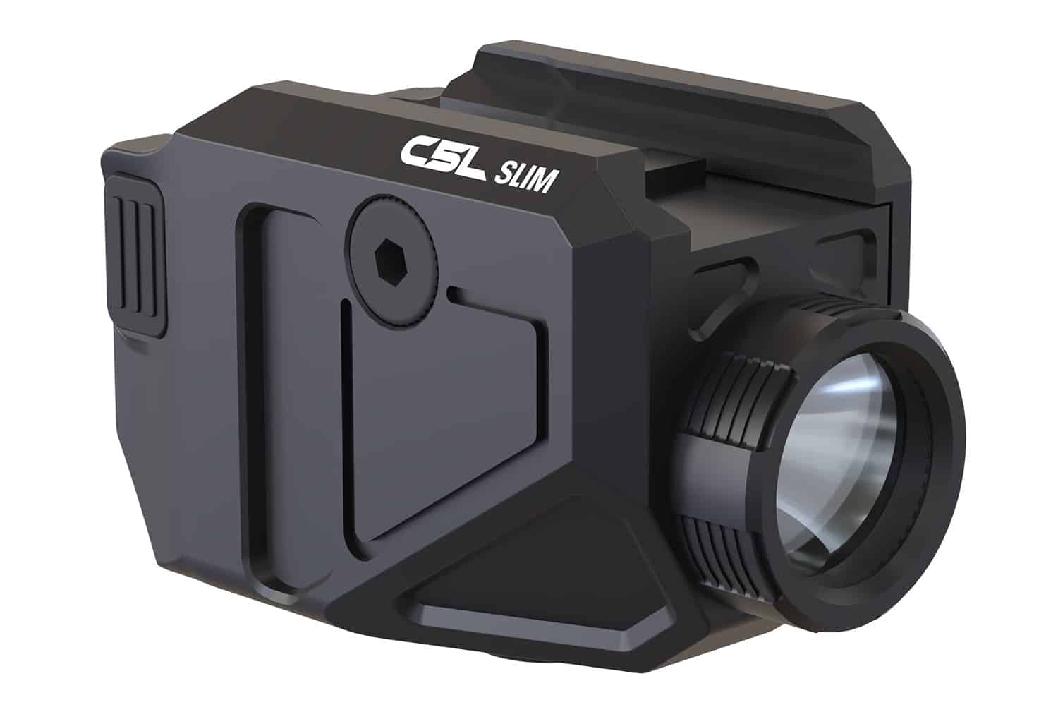 Viridian 9300049 C5L Slim C Series Black Glock 43X/48 MOS 550 Lumens Green Laser 25 Yards Day/1 Mile Night Beam Rail Mount