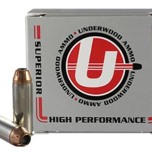Underwood Ammo 434 XTP 45Colt+P 250gr Jacketed Hollow Point 20 Per Box/10 Case