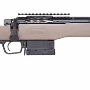 Cnc Firearms CNCFX722CM Faxon FX7 22 Creedmoor 5+1 16" Black Spiral Fluted Threaded Barrel, Black Receiver w/Picatinny Rail, MDT Flat Dark Earth Polymer Stock