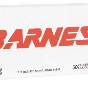 Barnes Bullets 32516 9mmLuger 124gr Sierra Jacketed Hollow Point 50 Per Box/10 Case