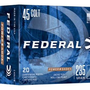 Federal C45LCB Power-Shok 45Colt 235gr Jacketed Hollow Point 20 Per Box/10 Case
