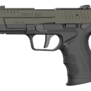 Retay USA RXP22BLKODSL10TH RXP 22 LR 10+1 4" Threaded Barrel, OD Green Cerakote Optic Ready/Serrated Slide, Black Cerakote Polymer Frame w/Accessory Rail, RMR/RMSc Footprint