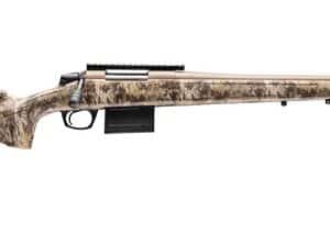 CVA CR4056 Cascade Varmint Hunter 6mm Creedmoor 10+1 20" Flat Dark Earth Cerakote Threaded Barrel & Receiver w/Picatinny Rail, Krytek Highlander Adj Comb & LOP Synthetic Stock