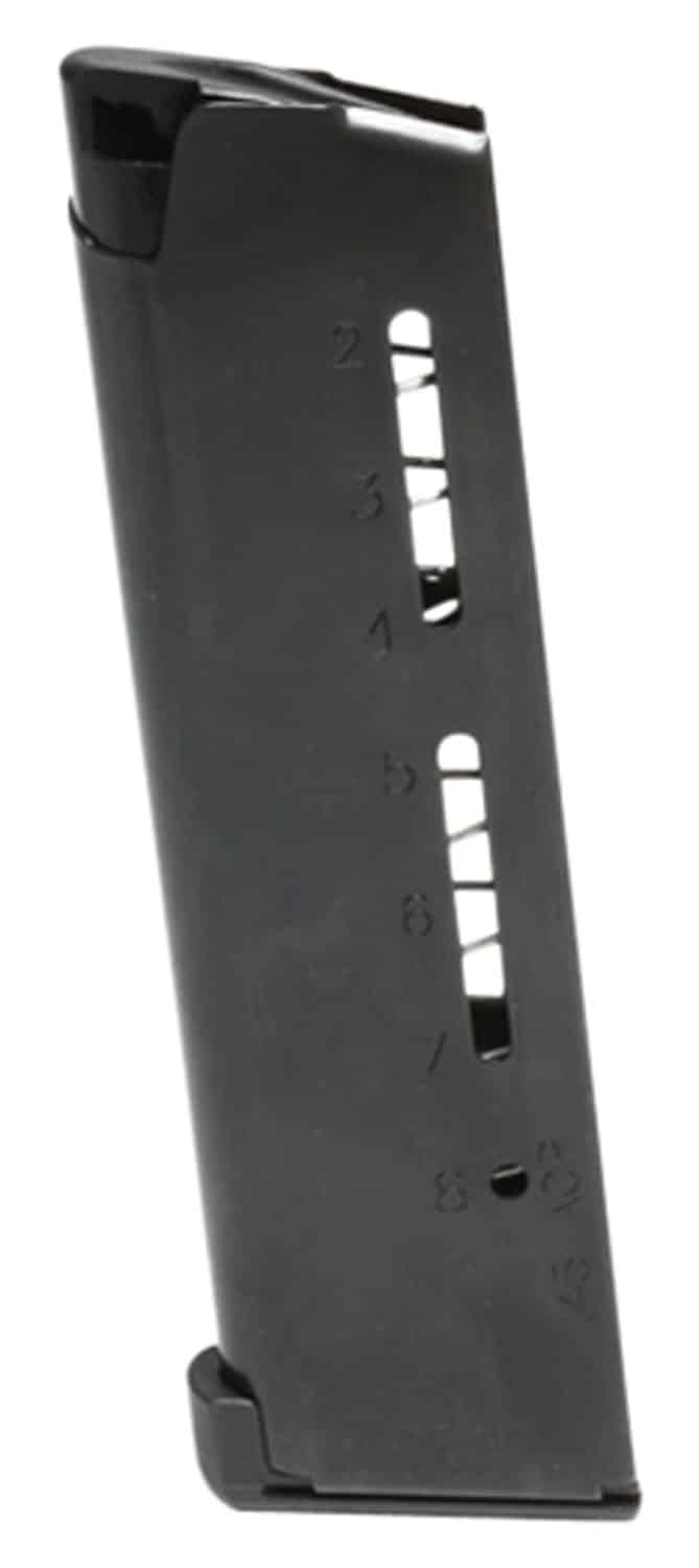 Wilson Combat 500BC ETM 8rd Detachable w/ Lo-Profile Steel Floor Plate 45 ACP Fits Wilson Combat 1911 Elite Tactical Blued Stainless Steel