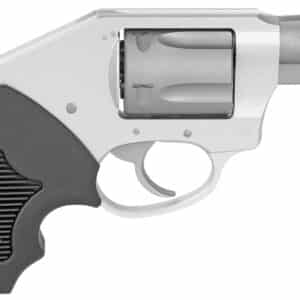 Charter Arms 53811 Off Duty Small 38 Special, 5 Shot 2" Stainless Steel Barrel & Cylinder, Anodized Aluminum Frame w/Black Finger Grooved Rubber Grip