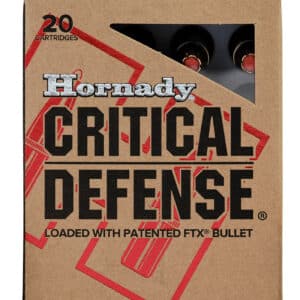 Hornady 80260 Critical Defense 223Rem 73gr Flex Tip eXpanding 20 Per Box/10 Case