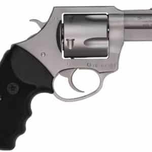 Charter Arms 74530 Bulldog Extra Large 45 Colt (LC), 5 Shot 2.50" Matte Stainless Steel Barrel, Cylinder & Frame w/Black Finger Grooved Rubber Grip