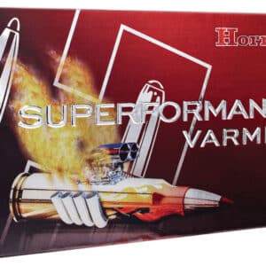 Hornady 83366 Superformance Varmint 22-250Rem 50gr Hornady V Max 20 Per Box/10 Case