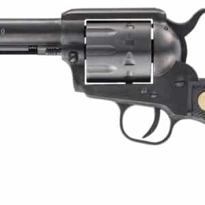 Chiappa Firearms CF340155 SAA 1873 Medium Frame 22 LR 10 Shot, 4.75" Blued Steel Barrel, Blued Steel Frame, Blued Cylinder, Black Plastic Grip, Exposed Hammer