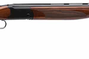 Stevens 22168 555 Full Size 410 Gauge Break Open 3" 2rd 26" Black Satin Over/Under Vent Rib Barrel, Satin Black Aluminum Receiver, Fixed Turkish Walnut Stock, Ambidextrous