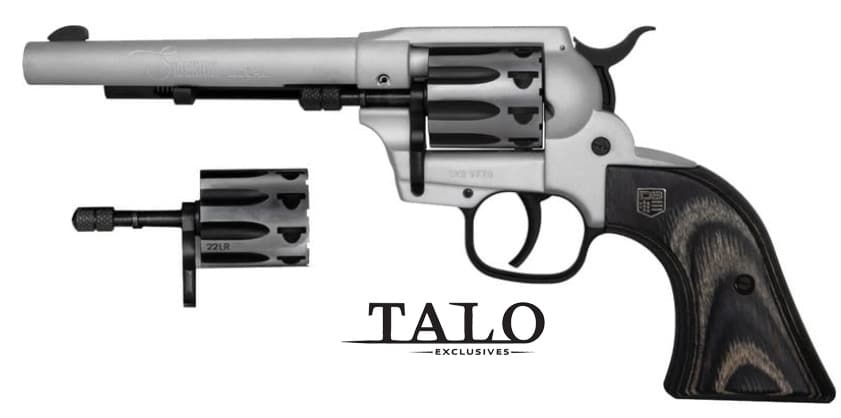 DB SIDEKICK .22 LR/22M 5.5" Slvr/Blk 9rd TALO
