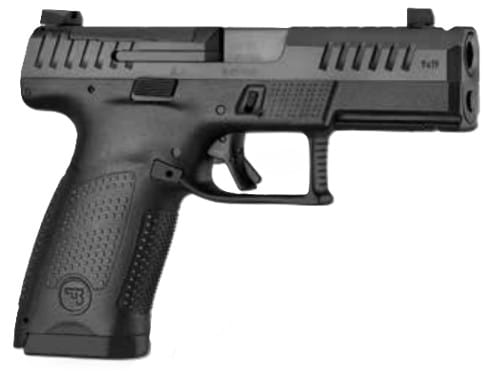 CZ P-10 C OR Ported 9mm 4" lumin Blk 15-rd