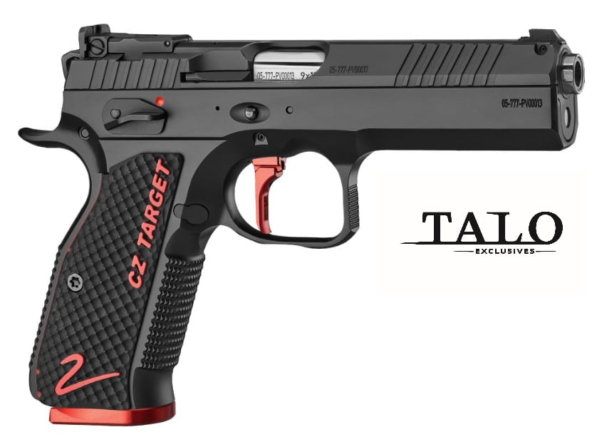 CZ Shadow 2 Target 9mm 5" Black 17-rd TALO