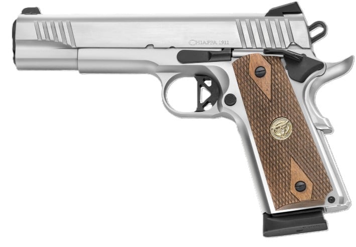 1911 Superior .45 ACP 5" FO Chrm/Wd 2/8rd